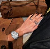 On wrist - female